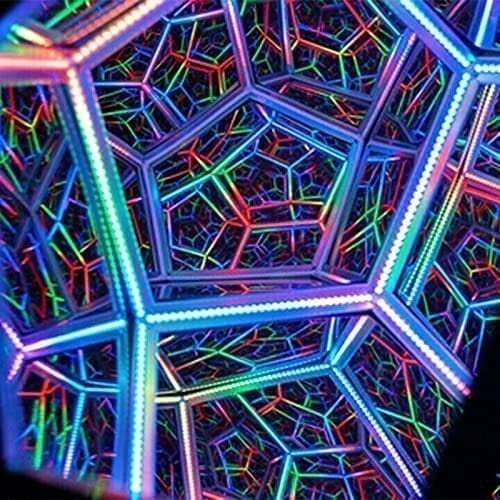 (đ2024 New Year Hot Saleđ 49% Offđ)Infinite Dodecahedron Color Art Light