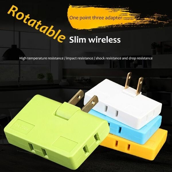 (đ„Last Day Promotion - 50% off)180 Degrees Rotatable Socket Converter