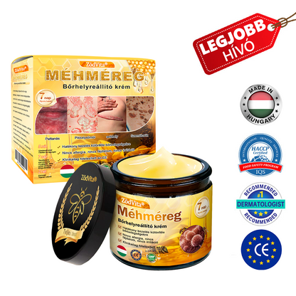🌿Bőrgyógyász ajánlása ✨ ZödVita® Méhméreg Bőr Helyreállító Krém 🔥 Magyar fejlesztés, magyarországi gyártás és szállítás