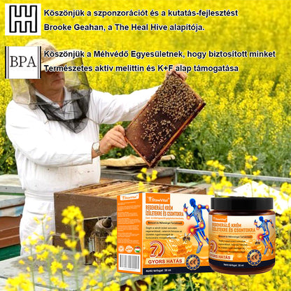🟢𝑺𝒕𝒂𝒘𝑽𝒊𝒕𝒂𝒍® Botoxot és Méhmérget Tartalmazó Regeneráló Krém Ízületekre és Csontokra | MOT (Magyar Ortopéd Társaság) által tanúsított termék