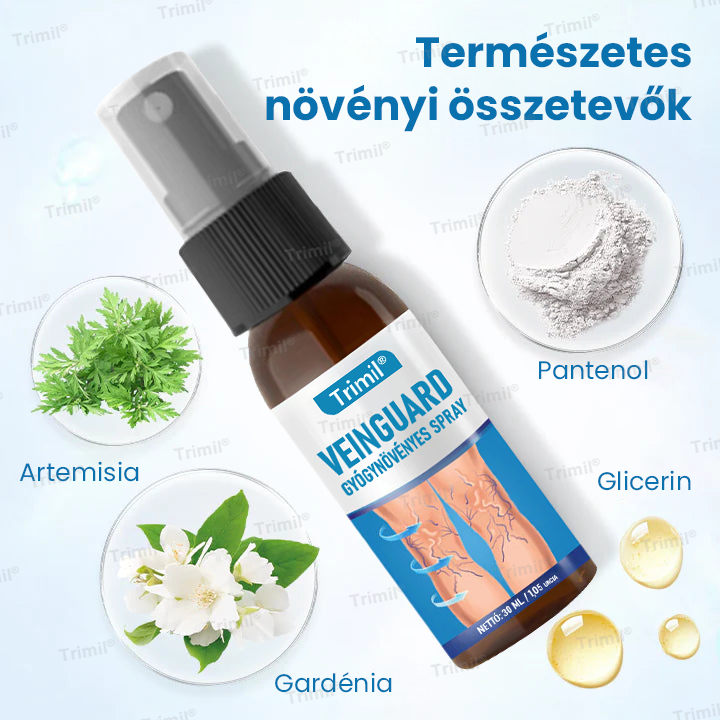 🔥🔥Trimil® VeinGuard Gyógynövényes Spray-✅ Klinikailag bizonyított, hogy mindössze 7 nap alatt megszünteti a visszereket!
