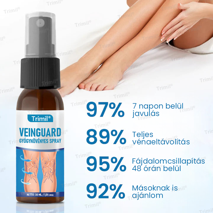 🔥🔥Trimil® VeinGuard Gyógynövényes Spray-✅ Klinikailag bizonyított, hogy mindössze 7 nap alatt megszünteti a visszereket!