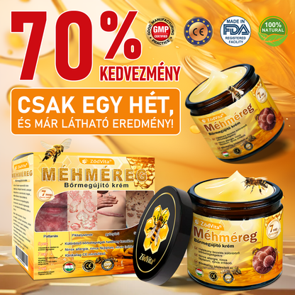 🎁 Bőrgyógyász ajánlása ✨ ZödVita® Méhméreg Bőr Helyreállító Krém 🔥 Magyar fejlesztés, magyarországi gyártás és szállítás🎁